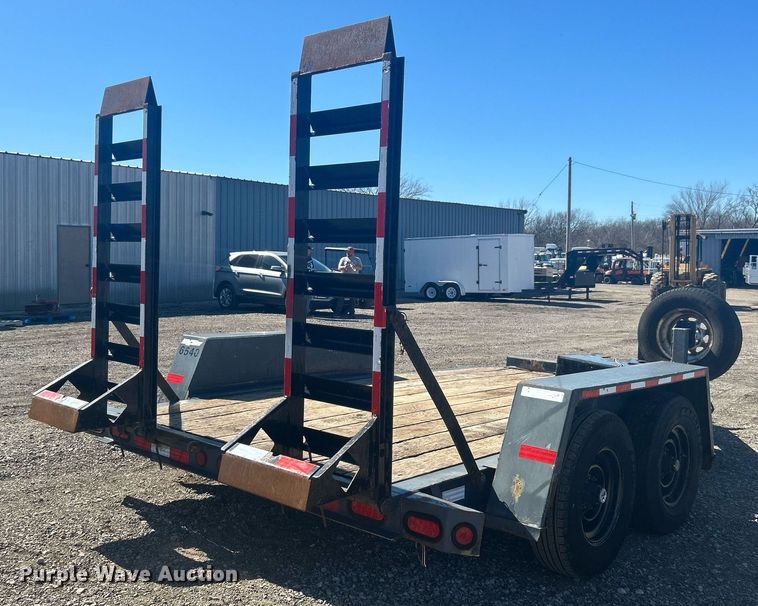 image for item EG1239 2015 Tow Master Big Tow BE-4D utility trailer