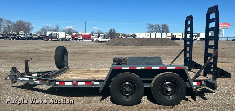 image for item EG1239 2015 Tow Master Big Tow BE-4D utility trailer