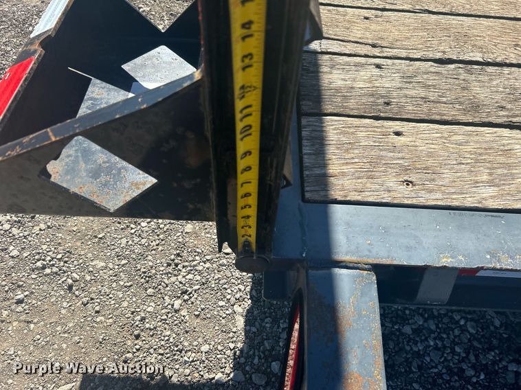 image for item EG1239 2015 Tow Master Big Tow BE-4D utility trailer