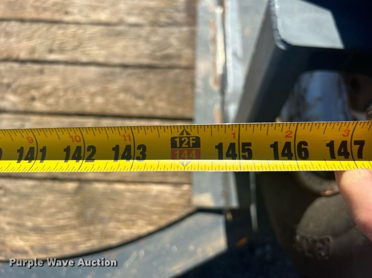 image for item EG1239 2015 Tow Master Big Tow BE-4D utility trailer