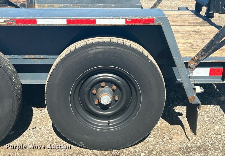 image for item EG1239 2015 Tow Master Big Tow BE-4D utility trailer