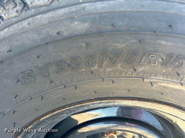 image for item EG1239 2015 Tow Master Big Tow BE-4D utility trailer