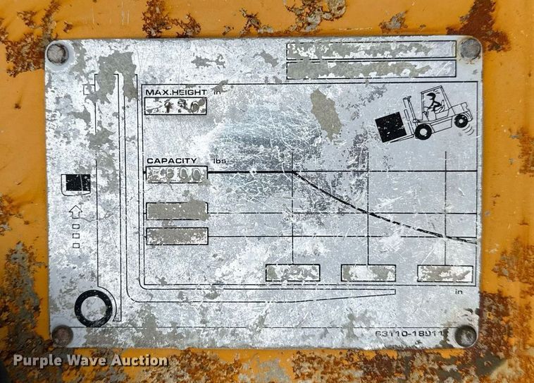 image for item EG5885 TCM FC30T7L forklift