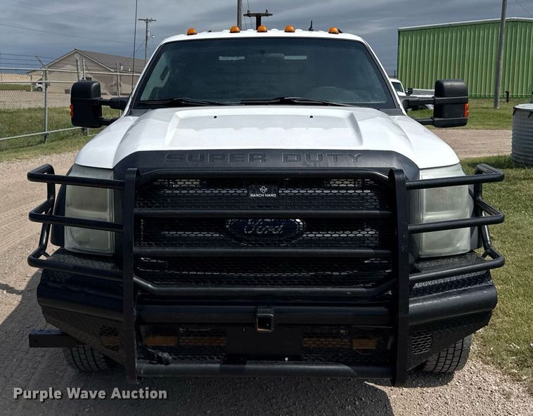 image for item EG6494 2012 Ford F550 Super Duty Crew Cab flatbed truck