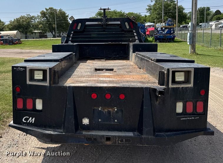 image for item EG6494 2012 Ford F550 Super Duty Crew Cab flatbed truck