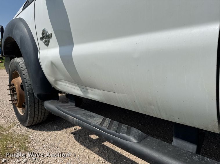 image for item EG6494 2012 Ford F550 Super Duty Crew Cab flatbed truck