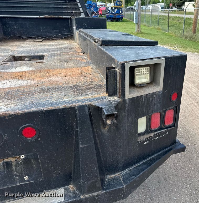 image for item EG6494 2012 Ford F550 Super Duty Crew Cab flatbed truck