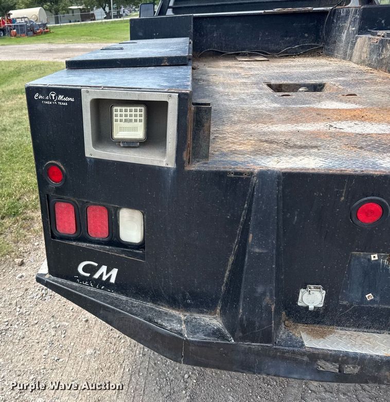 image for item EG6494 2012 Ford F550 Super Duty Crew Cab flatbed truck