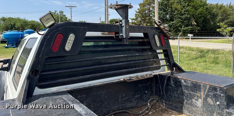image for item EG6494 2012 Ford F550 Super Duty Crew Cab flatbed truck
