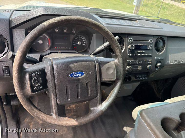 image for item EG6494 2012 Ford F550 Super Duty Crew Cab flatbed truck