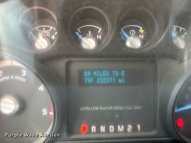 image for item EG6494 2012 Ford F550 Super Duty Crew Cab flatbed truck