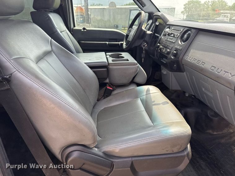 image for item EG6494 2012 Ford F550 Super Duty Crew Cab flatbed truck