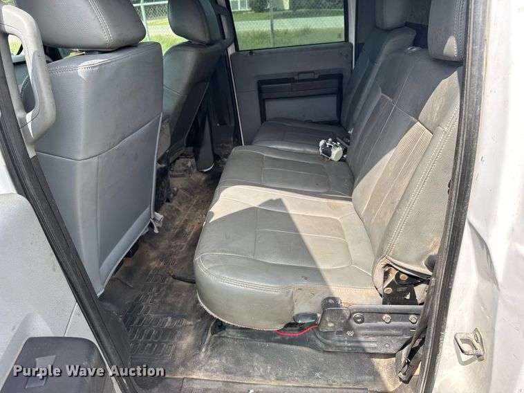 image for item EG6494 2012 Ford F550 Super Duty Crew Cab flatbed truck