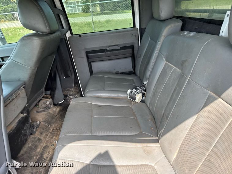 image for item EG6494 2012 Ford F550 Super Duty Crew Cab flatbed truck