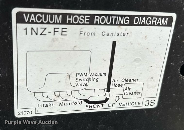 image for item EG6590 2007 Toyota Yaris 