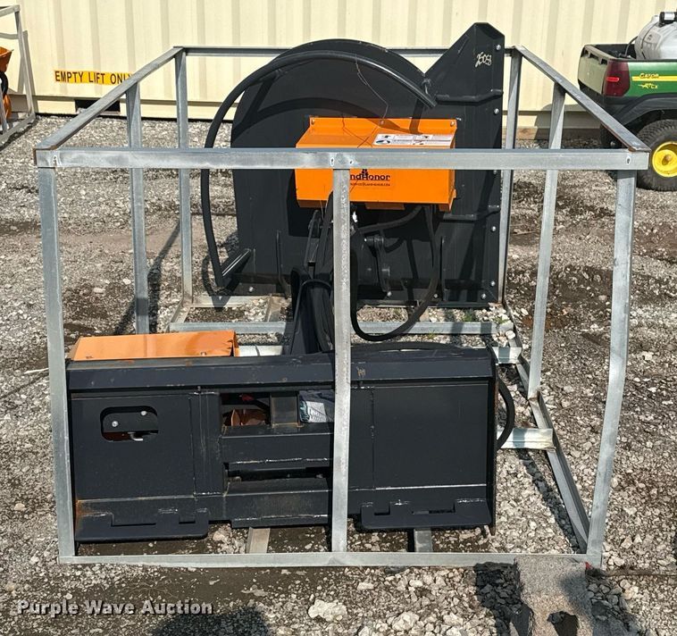 image for item EG8073 2024 LandHonor ABC-13-125A skid steer articulating brush mower