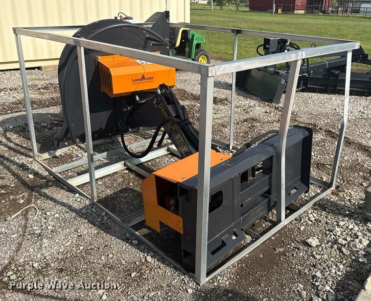 image for item EG8073 2024 LandHonor ABC-13-125A skid steer articulating brush mower