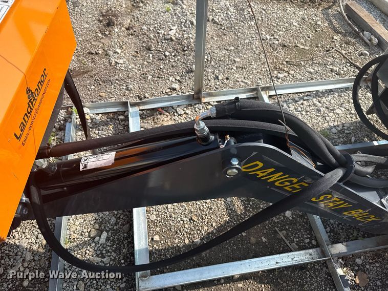 image for item EG8073 2024 LandHonor ABC-13-125A skid steer articulating brush mower