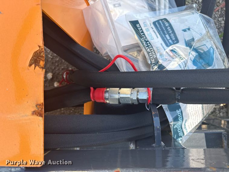 image for item EG8073 2024 LandHonor ABC-13-125A skid steer articulating brush mower