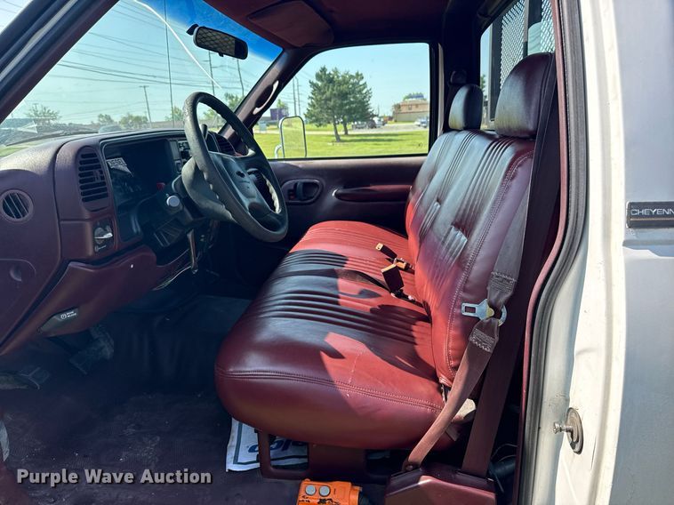 image for item EG8077 1996 Chevrolet C3500 dump bed pickup truck