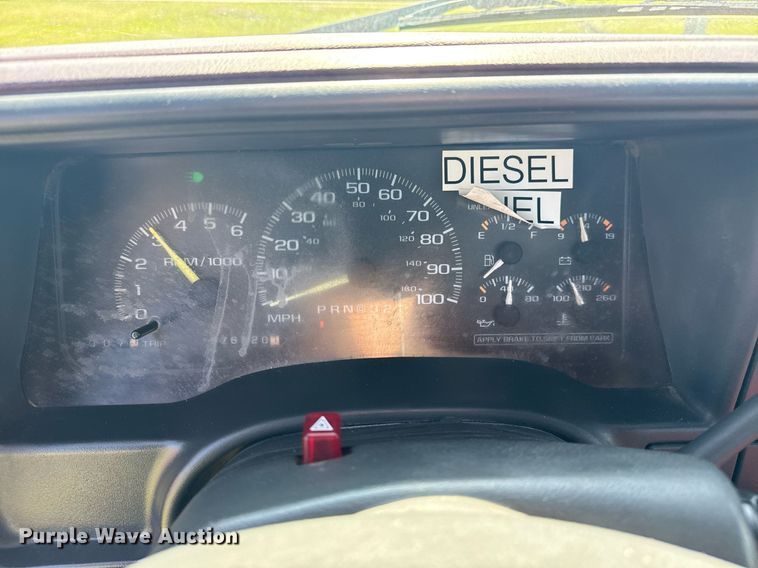 image for item EG8077 1996 Chevrolet C3500 dump bed pickup truck