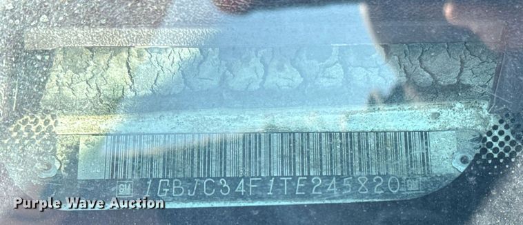 image for item EG8077 1996 Chevrolet C3500 dump bed pickup truck