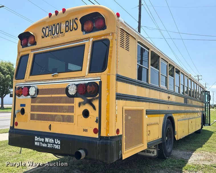 image for item EG8083 2004 Blue Bird school bus