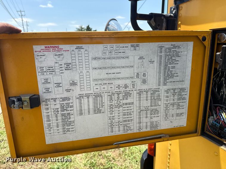 image for item EG8083 2004 Blue Bird school bus