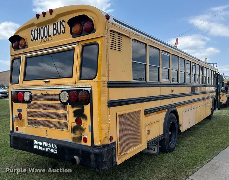 image for item EG8086 2004 Blue Bird school bus