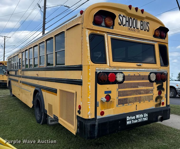 image for item EG8086 2004 Blue Bird school bus