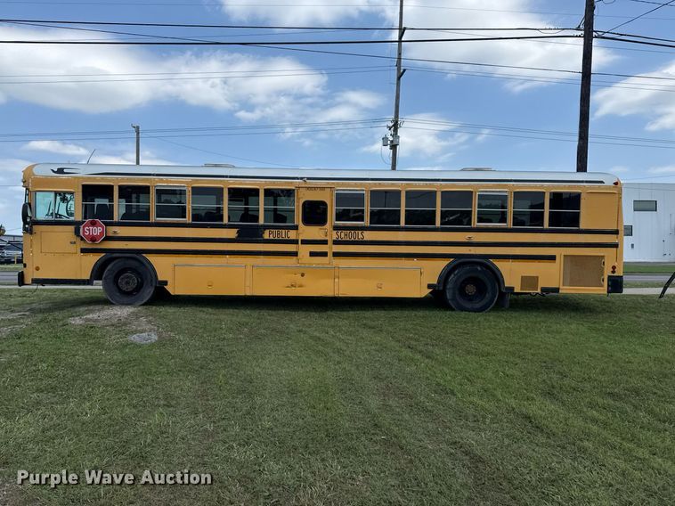 image for item EG8086 2004 Blue Bird school bus