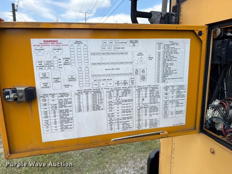 image for item EG8086 2004 Blue Bird school bus