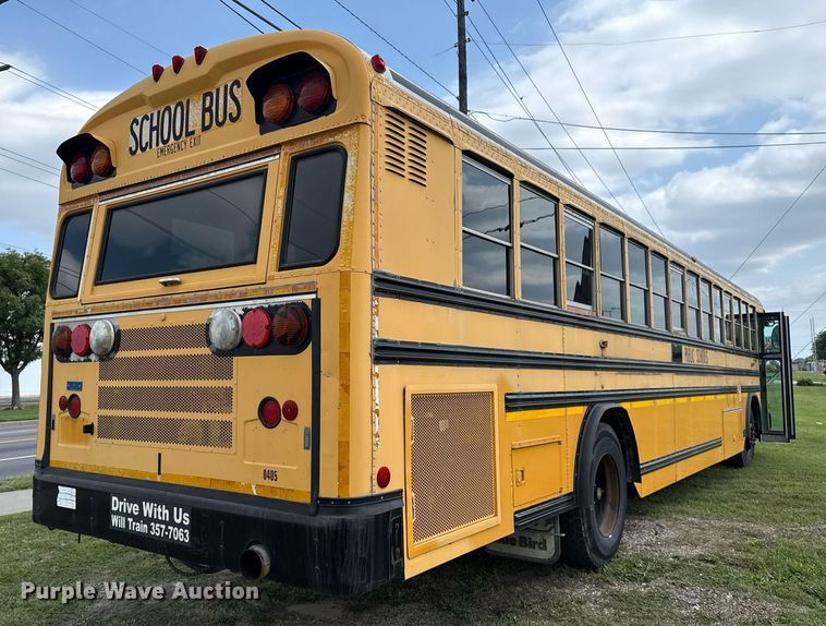 image for item EG8089 2004 Blue Bird A3 school bus