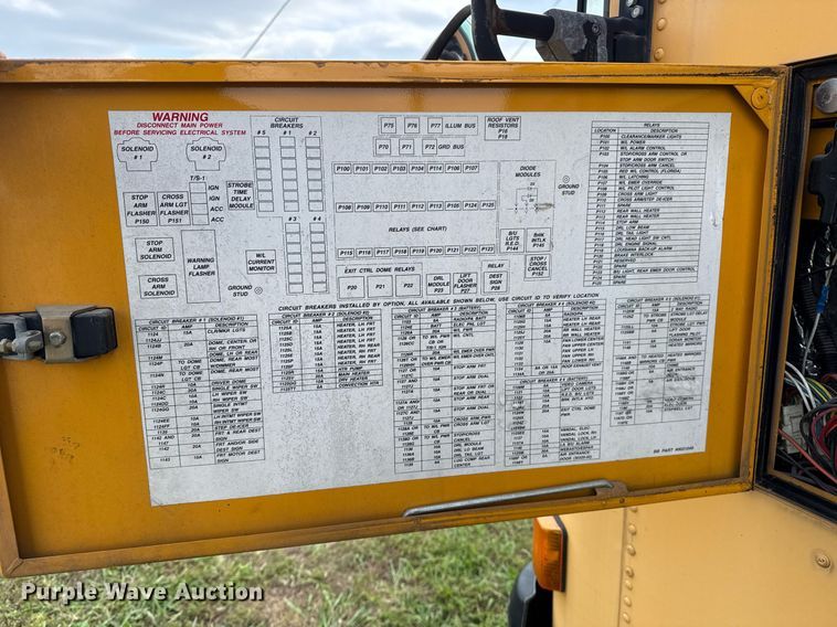 image for item EG8089 2004 Blue Bird A3 school bus