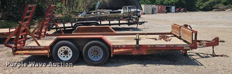 image for item EJ0104 2000 Blair Trailers utility trailer