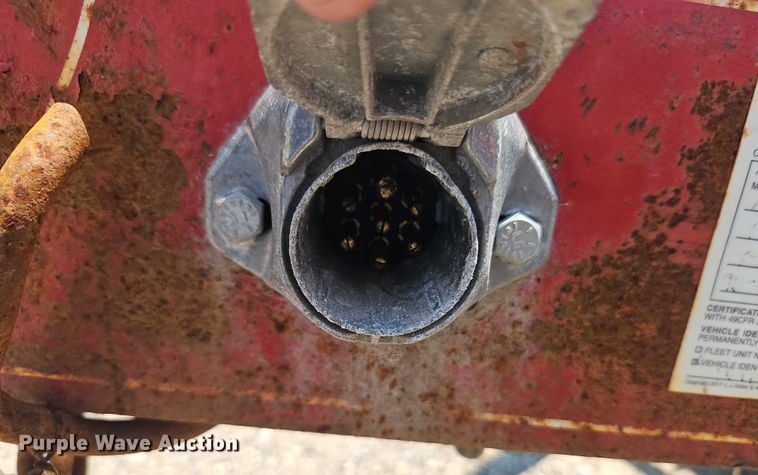 image for item EJ0104 2000 Blair Trailers utility trailer