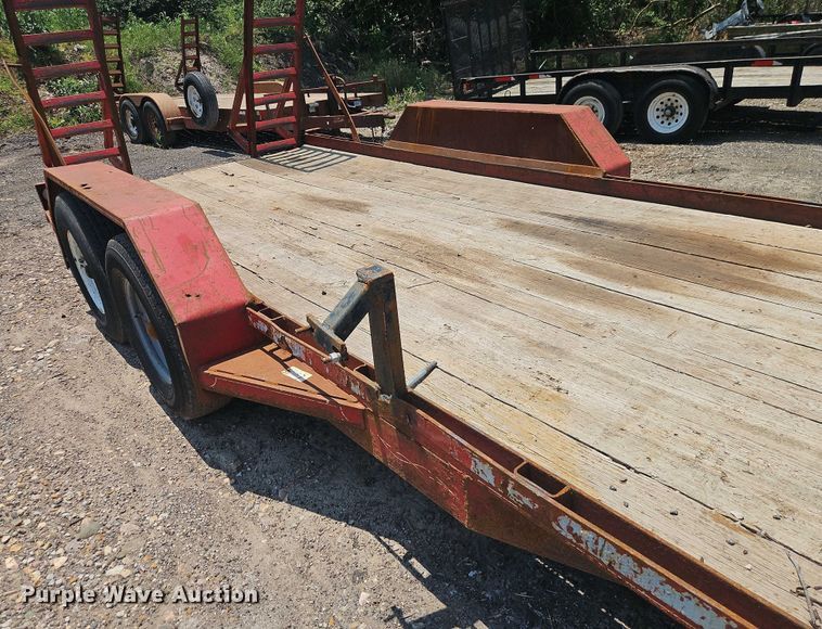 image for item EJ0104 2000 Blair Trailers utility trailer