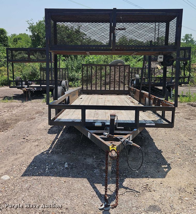 image for item EJ0105 2009 Smiley Rileys Trailer Mfg utility trailer