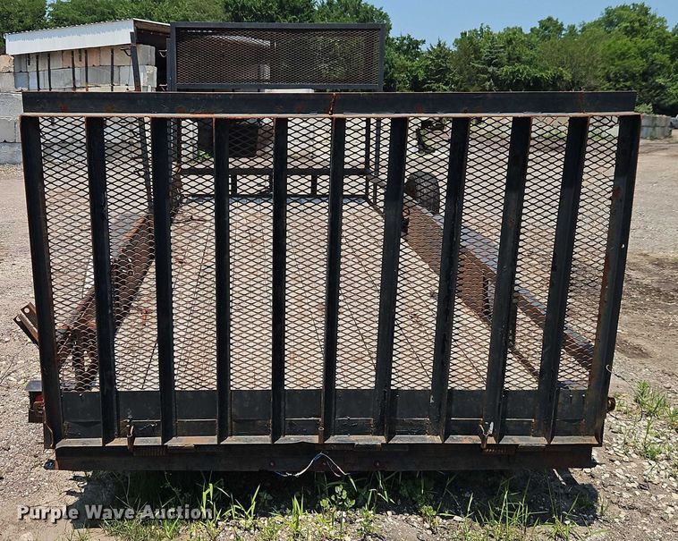 image for item EJ0105 2009 Smiley Rileys Trailer Mfg utility trailer