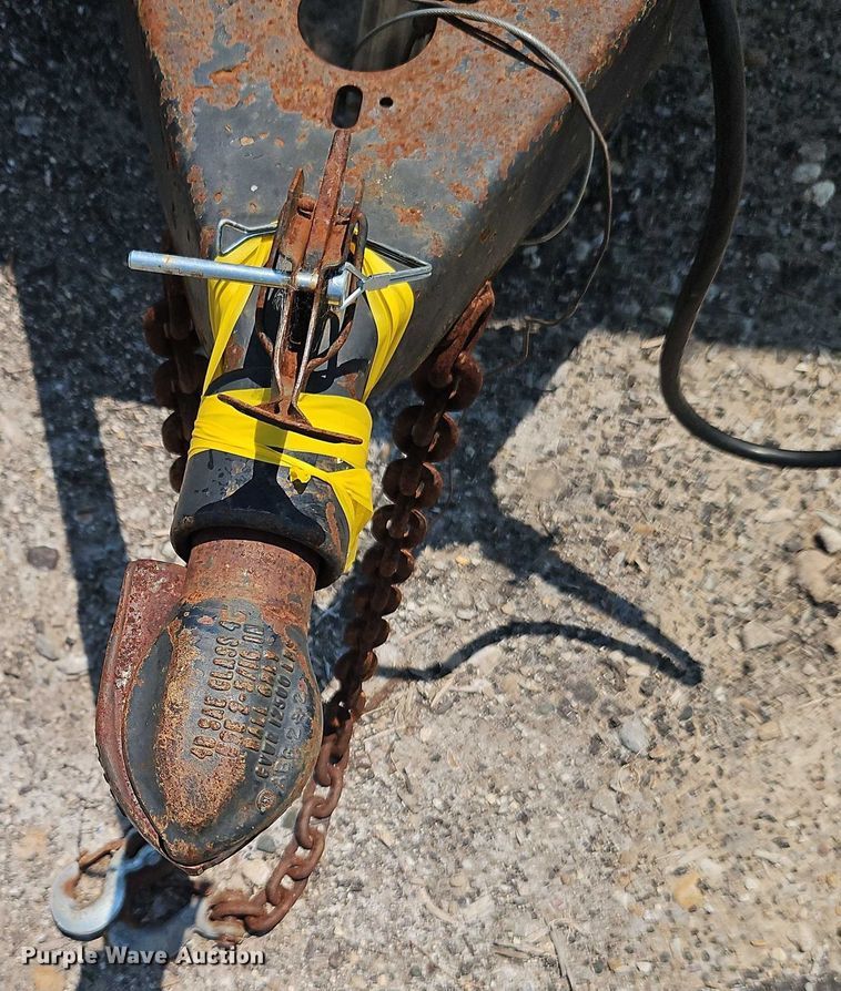 image for item EJ0105 2009 Smiley Rileys Trailer Mfg utility trailer