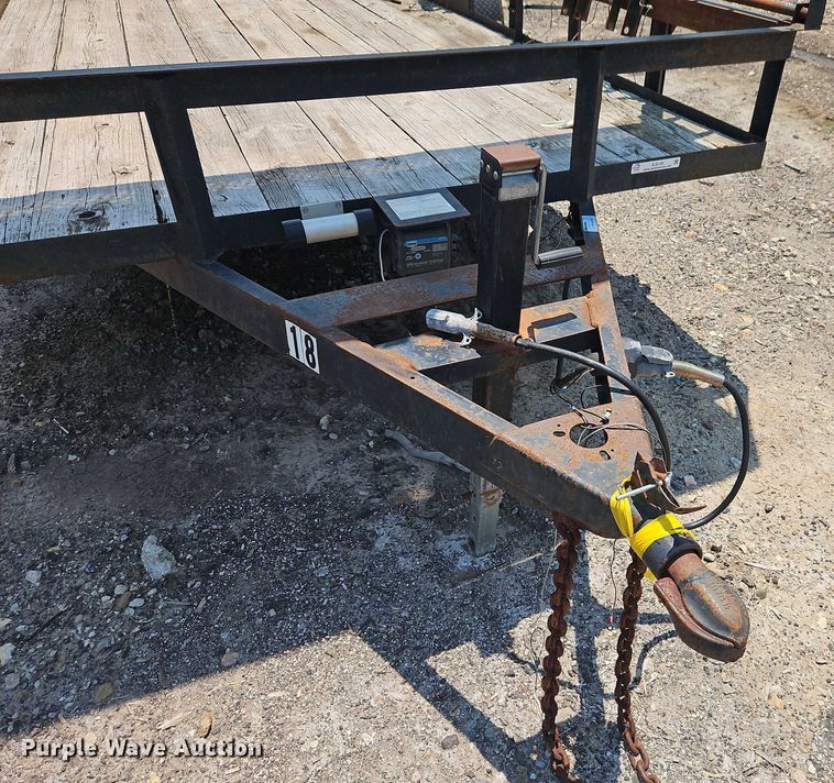 image for item EJ0105 2009 Smiley Rileys Trailer Mfg utility trailer