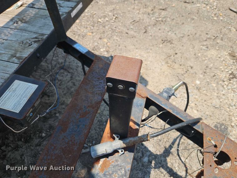 image for item EJ0105 2009 Smiley Rileys Trailer Mfg utility trailer