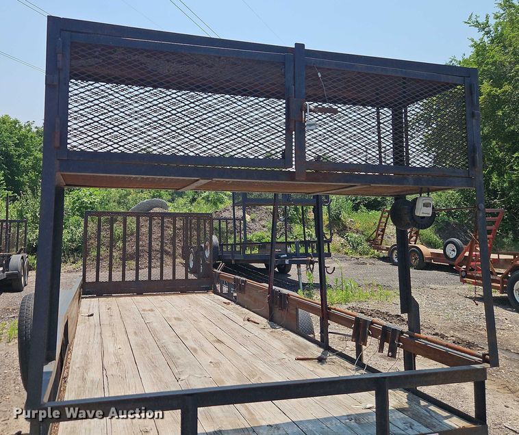 image for item EJ0105 2009 Smiley Rileys Trailer Mfg utility trailer