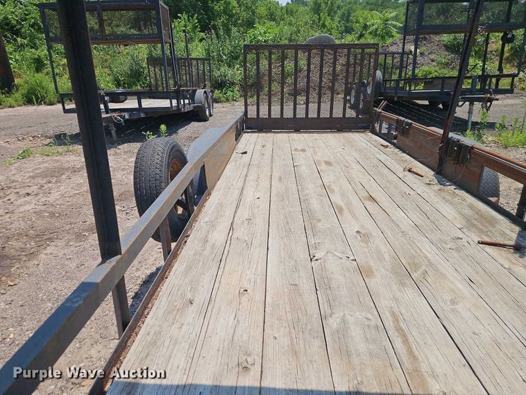 image for item EJ0105 2009 Smiley Rileys Trailer Mfg utility trailer