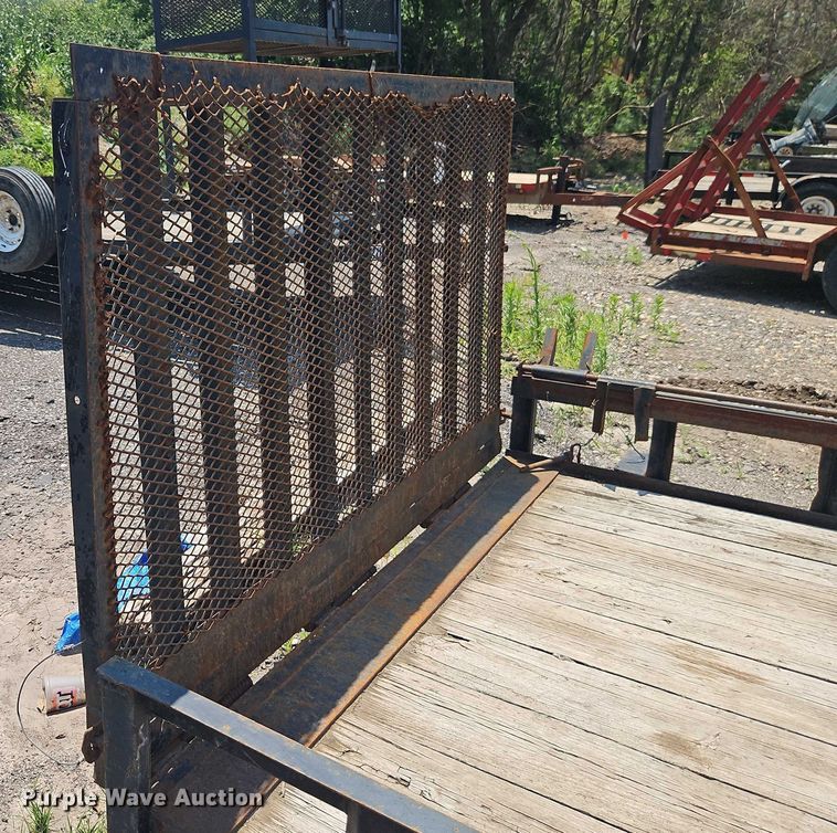 image for item EJ0105 2009 Smiley Rileys Trailer Mfg utility trailer