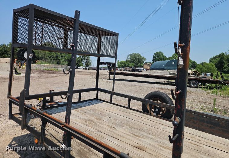 image for item EJ0105 2009 Smiley Rileys Trailer Mfg utility trailer