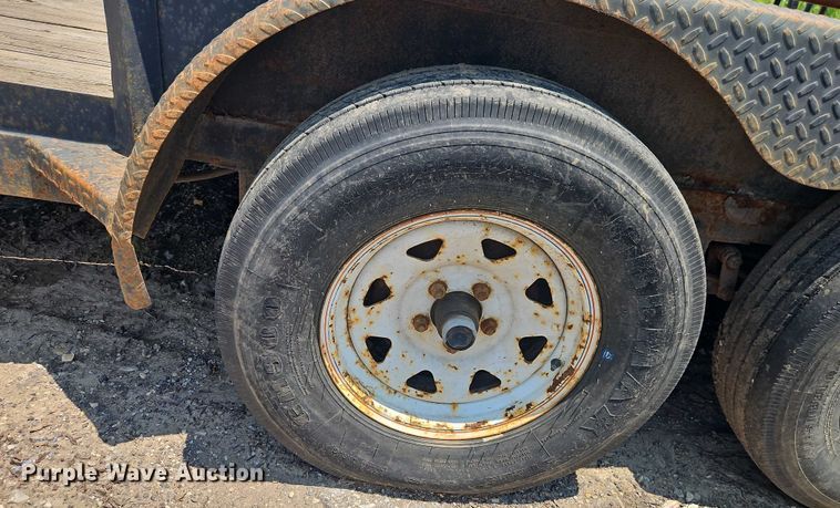 image for item EJ0105 2009 Smiley Rileys Trailer Mfg utility trailer