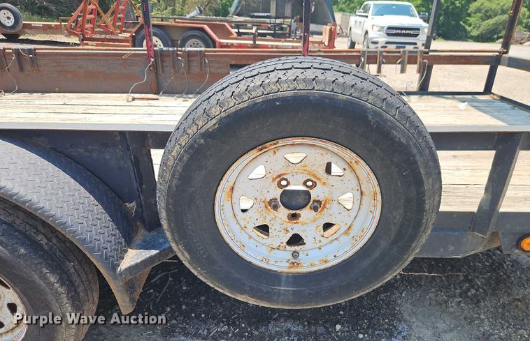 image for item EJ0105 2009 Smiley Rileys Trailer Mfg utility trailer