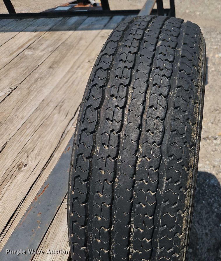 image for item EJ0105 2009 Smiley Rileys Trailer Mfg utility trailer