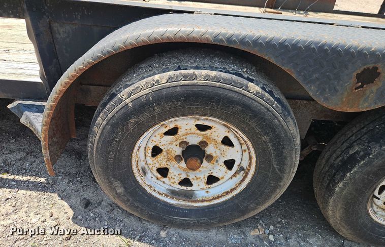 image for item EJ0105 2009 Smiley Rileys Trailer Mfg utility trailer